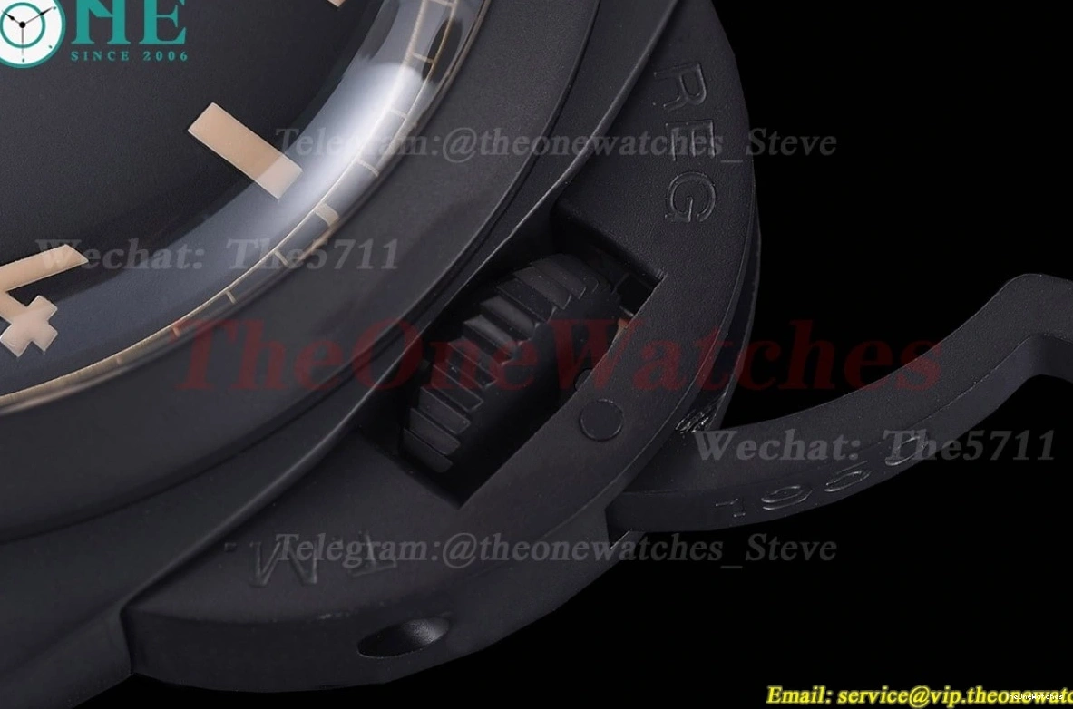 A6497 Black Pam629 LE Luminor DLC 47mm HWF Dial 0428